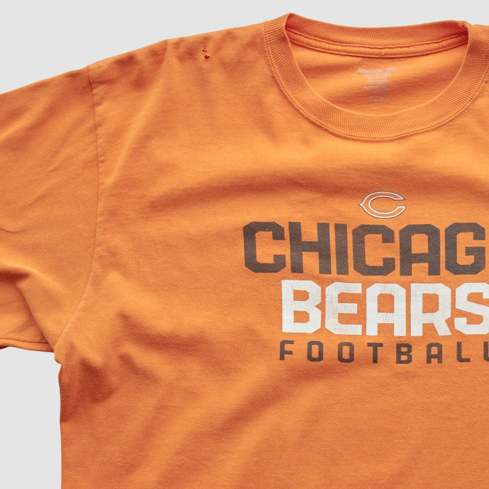 Chicago Bears Reebok 2000s Long Sleeve T-shirt - Orange Vintage - Fanatics