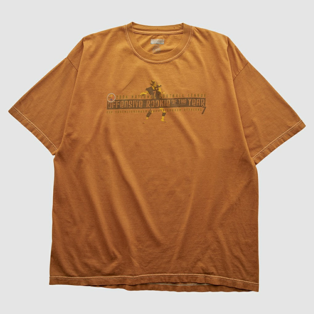 Pittsburgh Steelers Reebok 2004 T-shirt - Orange Vintage - Fanatics