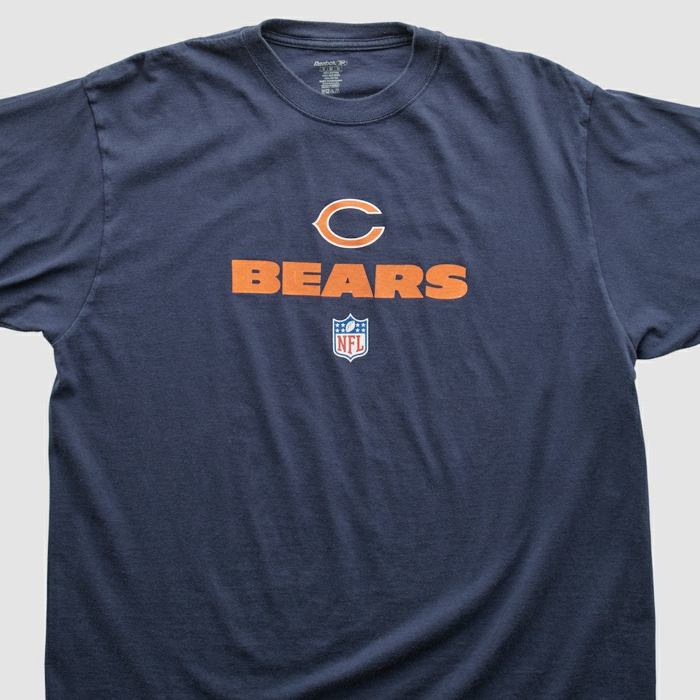 Chicago Bears Reebok 2000s T-shirt - Navy Vintage - Fanatics