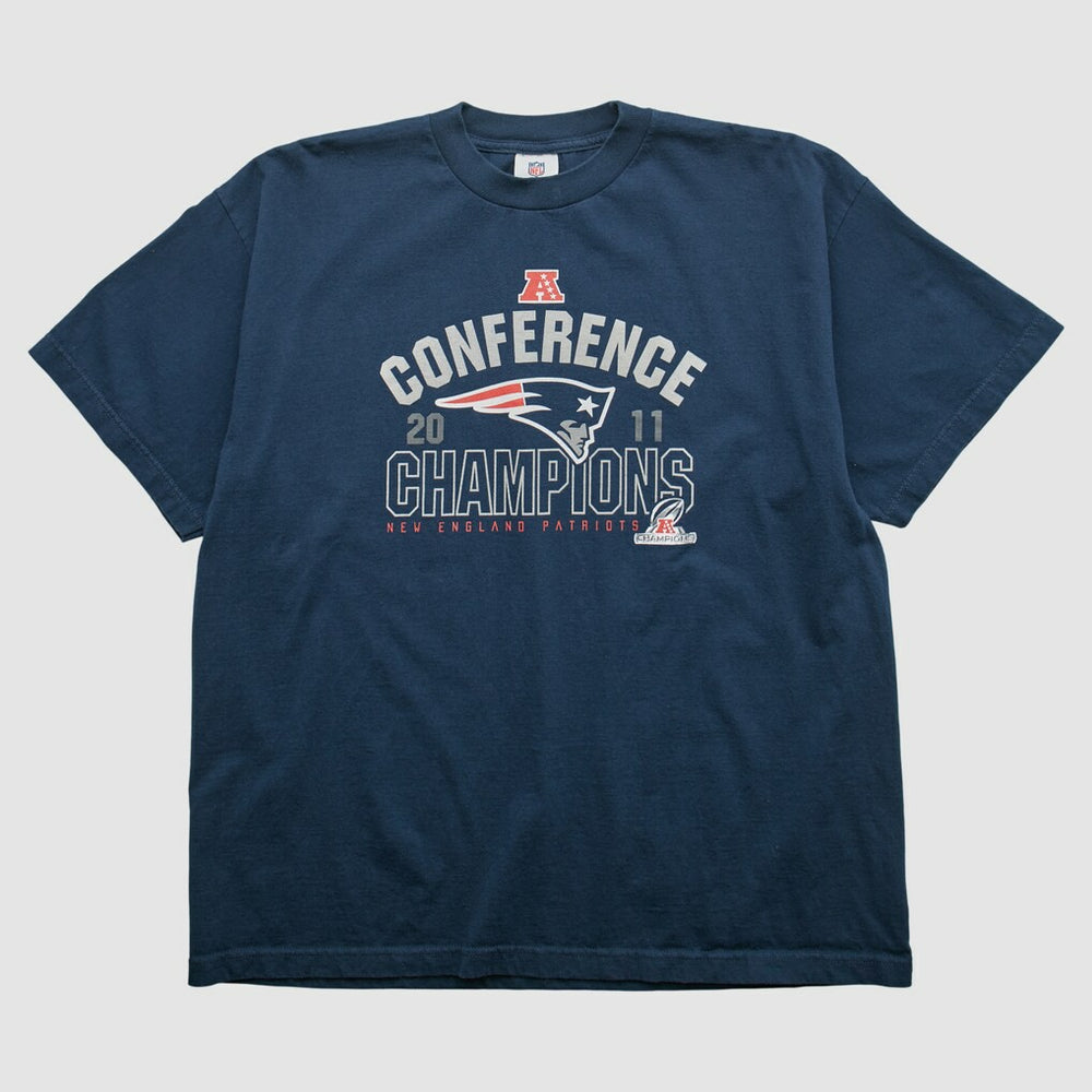 New England Patriots NFL 2011 T-shirt - Navy Vintage - Fanatics