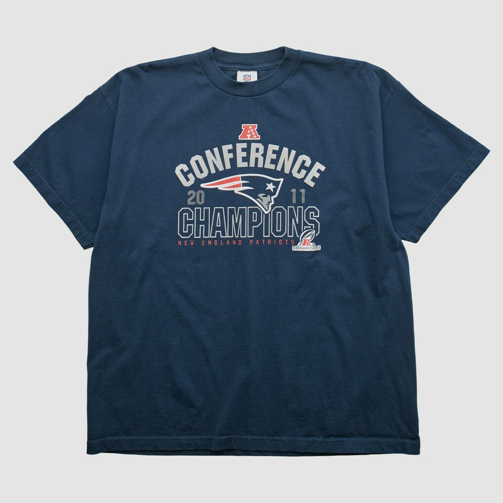 New England Patriots NFL 2011 T-shirt - Navy Vintage - Fanatics