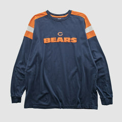 Chicago Bears NFL 2000s Long Sleeve T-shirt - Navy Vintage - Fanatics