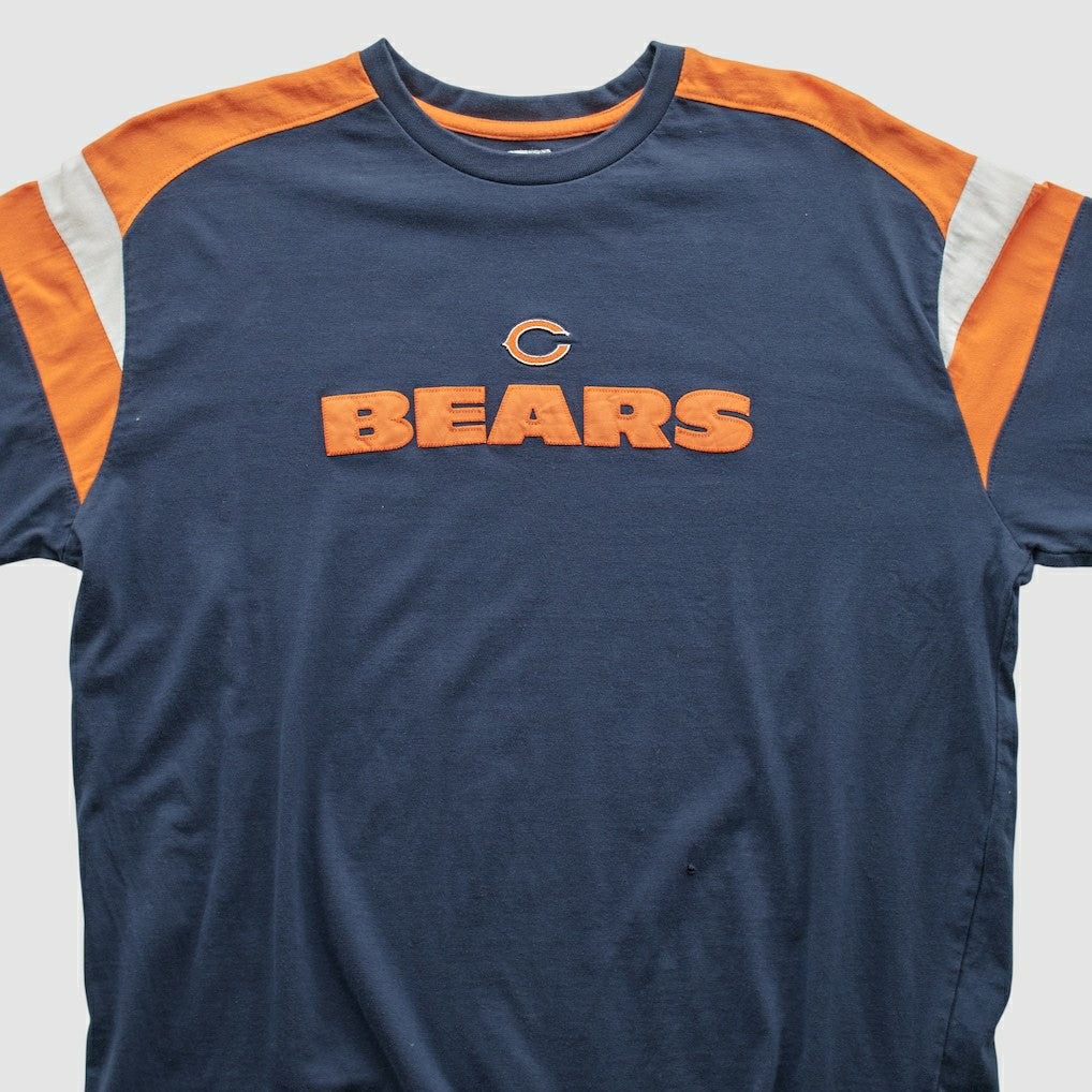 Chicago Bears NFL 2000s Long Sleeve T-shirt - Navy Vintage - Fanatics