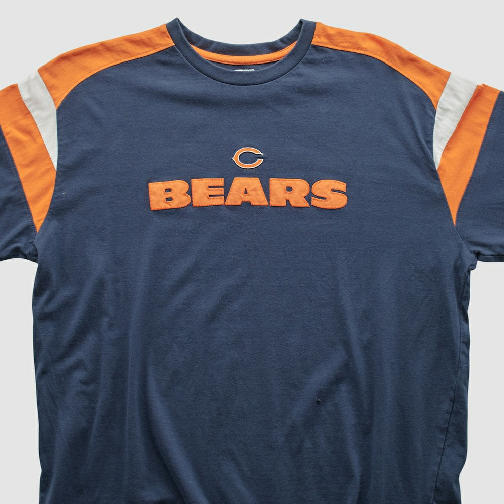 Chicago Bears NFL 2000s Long Sleeve T-shirt - Navy Vintage - Fanatics
