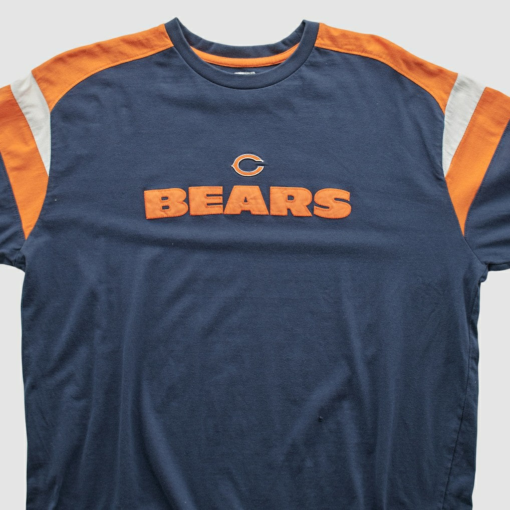 Chicago Bears NFL 2000s Long Sleeve T-shirt - Navy Vintage - Fanatics