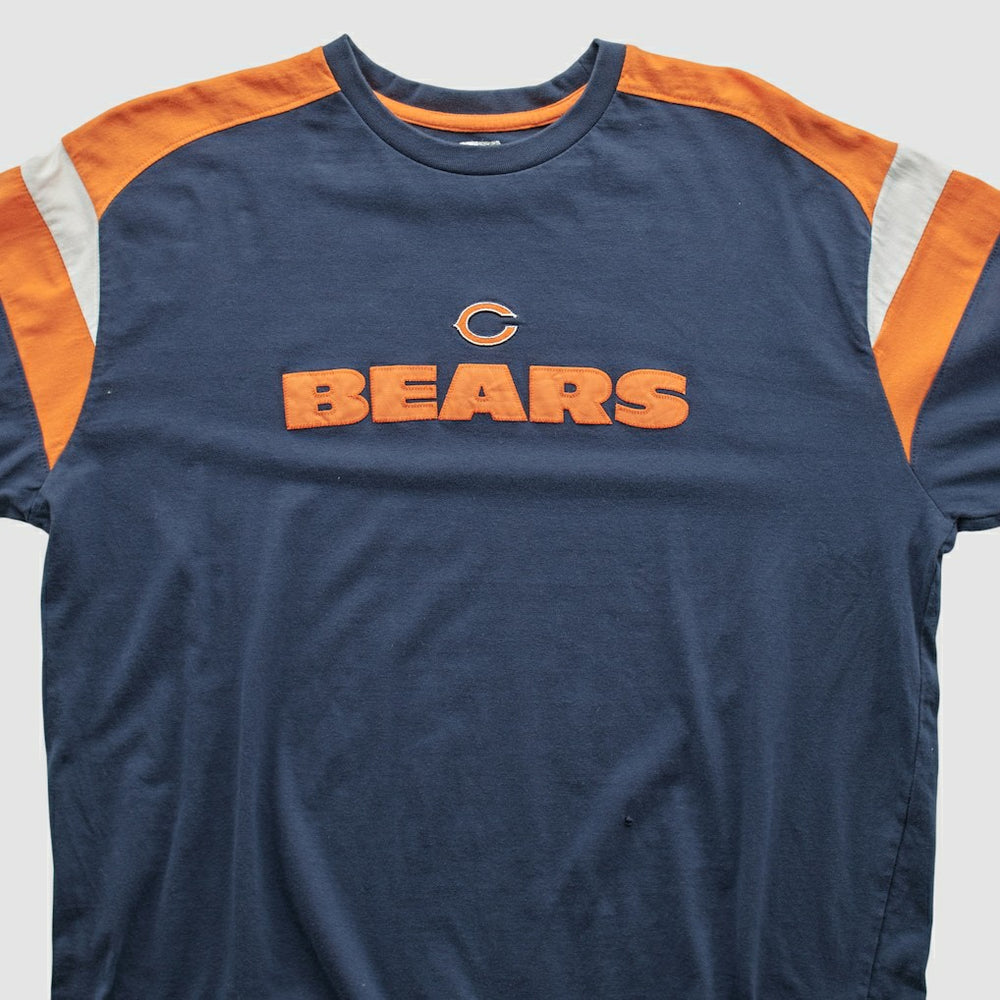 Chicago Bears NFL 2000s Long Sleeve T-shirt - Navy Vintage - Fanatics