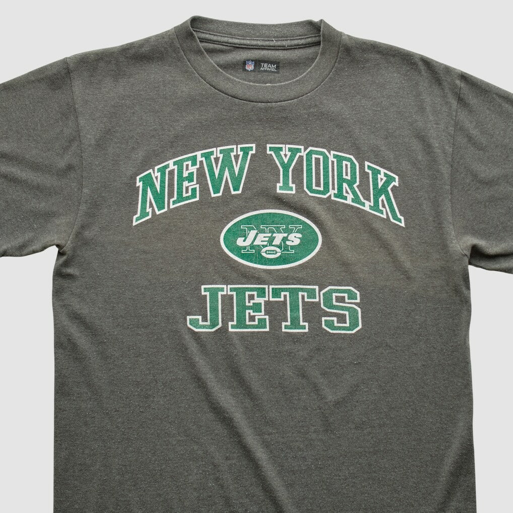 New York Jets NFL 2010s T-shirt - Dark Heather Gray Vintage - Fanatics