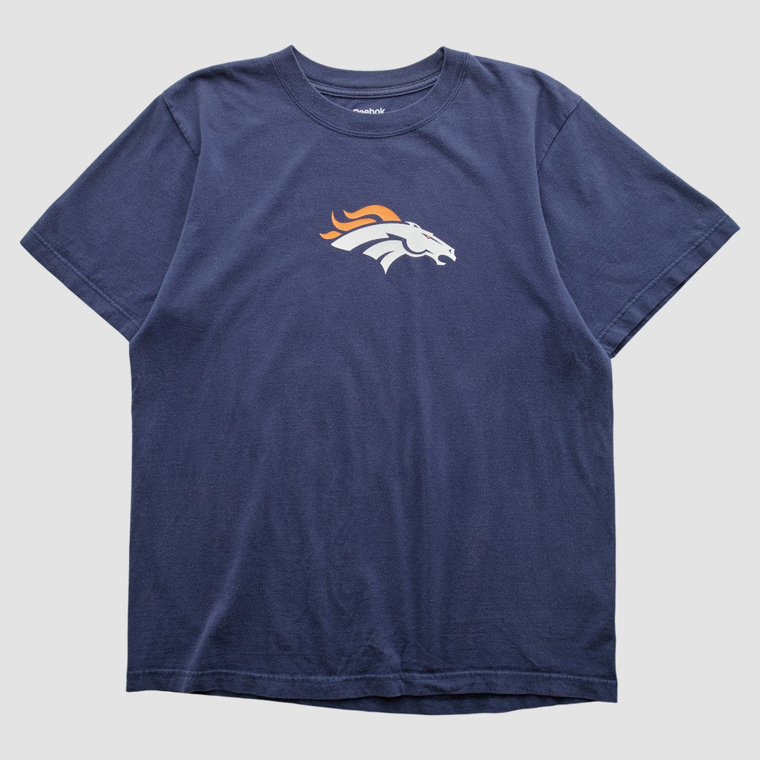 Denver Broncos Reebok 2000s T-shirt - Navy Vintage - Fanatics