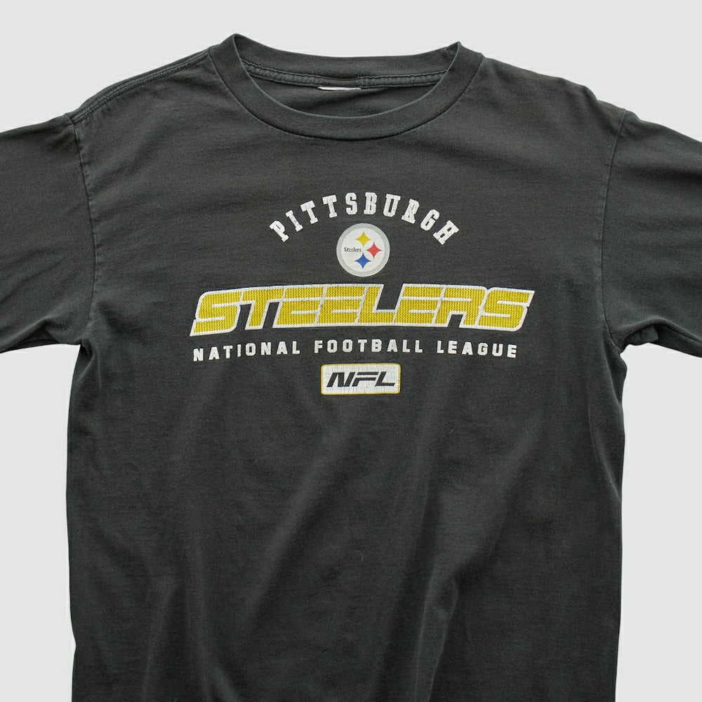 Pittsburgh Steelers 2000s Long Sleeve T-shirt - Black Vintage - Fanatics