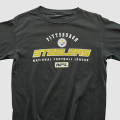 Pittsburgh Steelers 2000s Long Sleeve T-shirt - Black Vintage - Fanatics