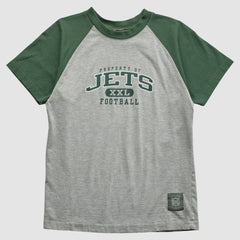 New York Jets NFL 2000s T-shirt - Heather Gray Vintage - Fanatics