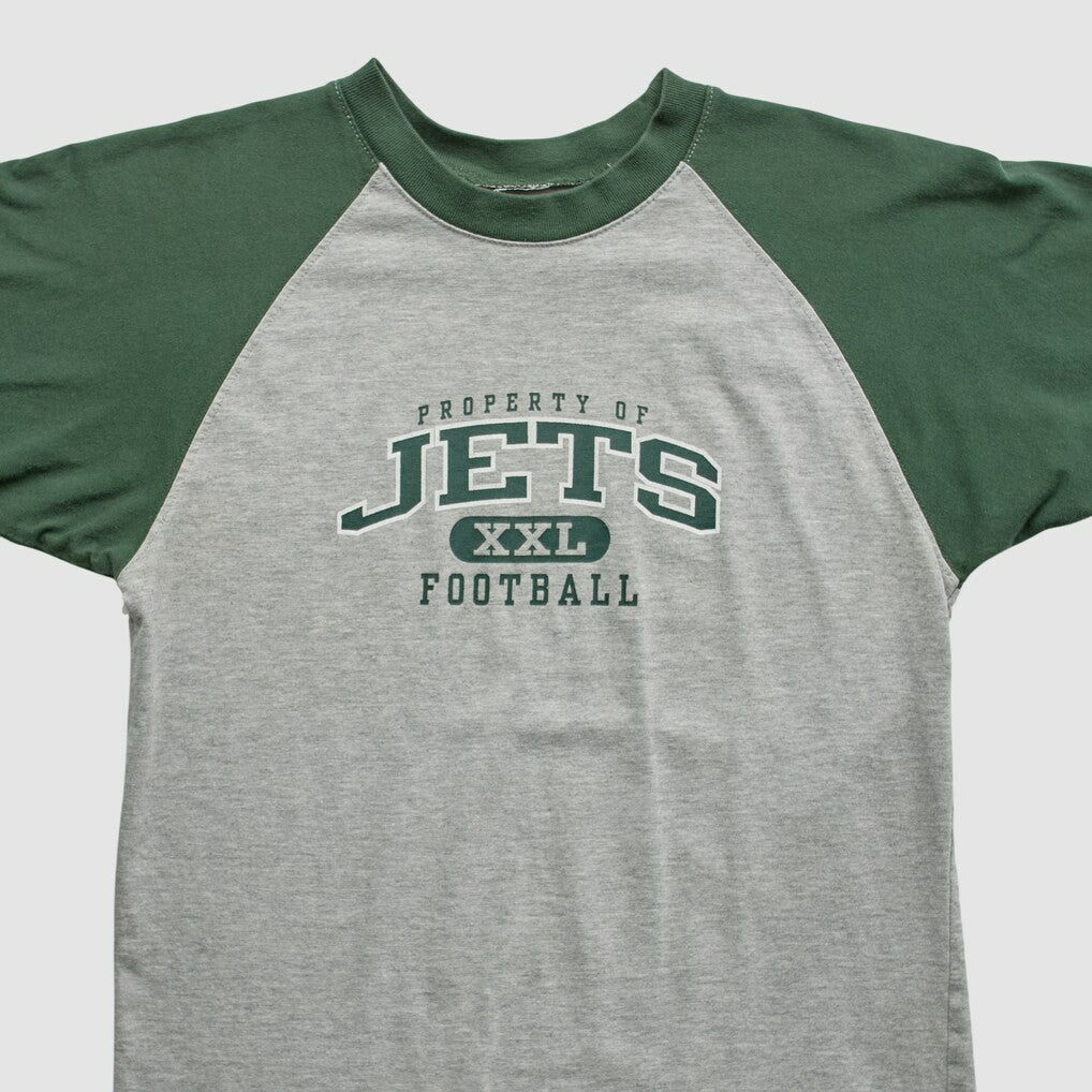 New York Jets NFL 2000s T-shirt - Heather Gray Vintage - Fanatics