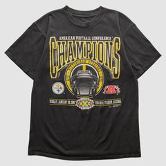Pittsburgh Steelers 1996 T-shirt - Black Vintage - Fanatics