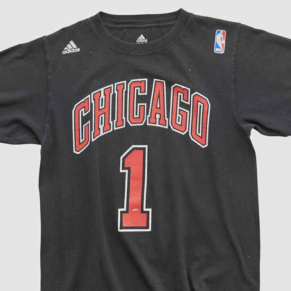 Adidas Chicago Bulls 2010s T-shirt Black Vintage