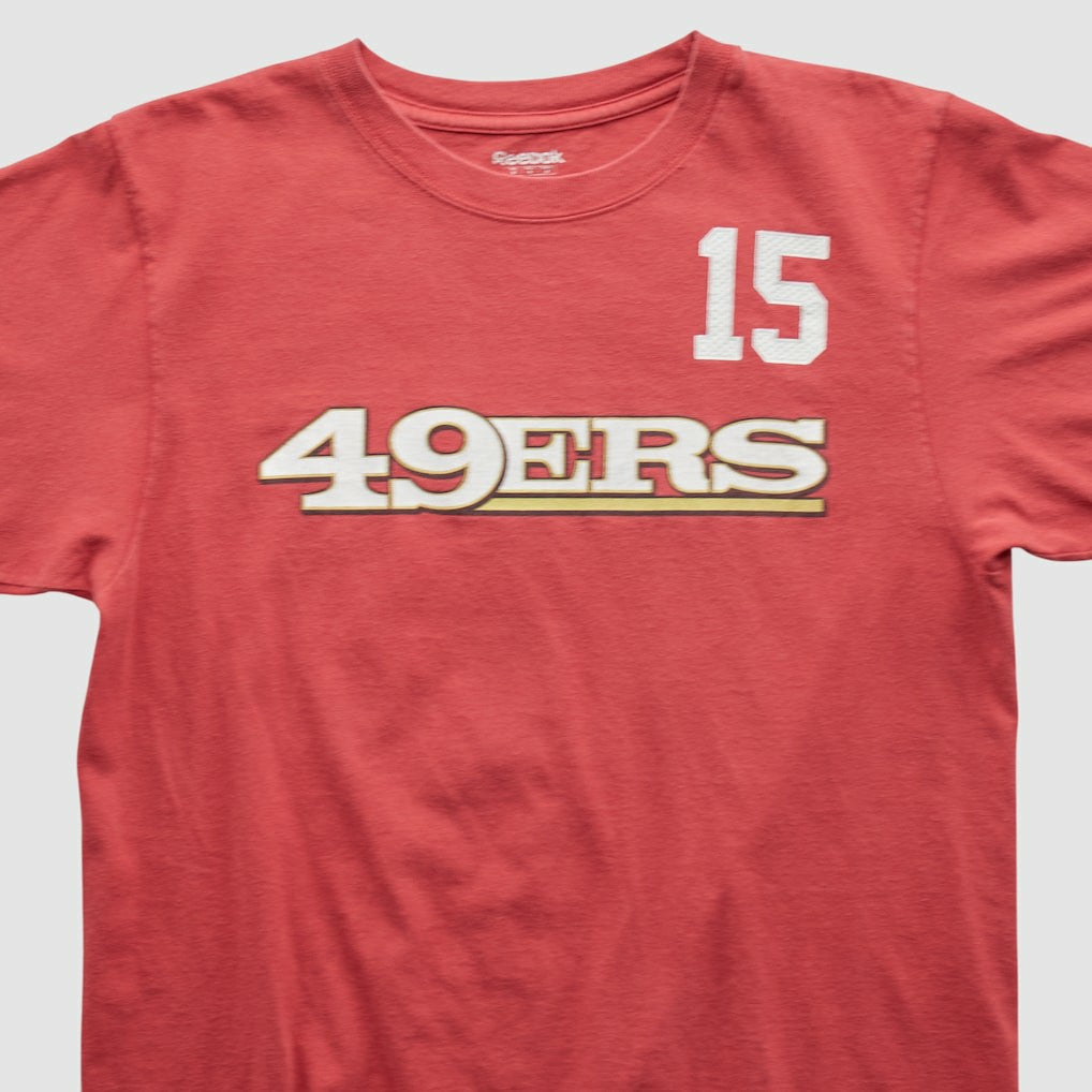San Francisco 49ers Reebok 2010s T-shirt - Red Vintage - Fanatics
