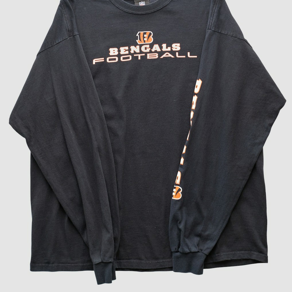 Cincinnati Bengals NFL 2010s Long Sleeve T-shirt - Black Vintage - Fanatics