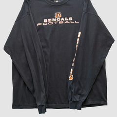 Cincinnati Bengals NFL 2010s Long Sleeve T-shirt - Black Vintage - Fanatics