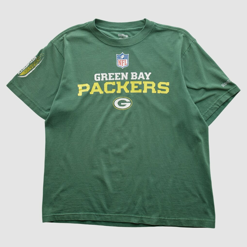 Green Bay Packers Reebok 2000s T-shirt - Green Vintage - Fanatics