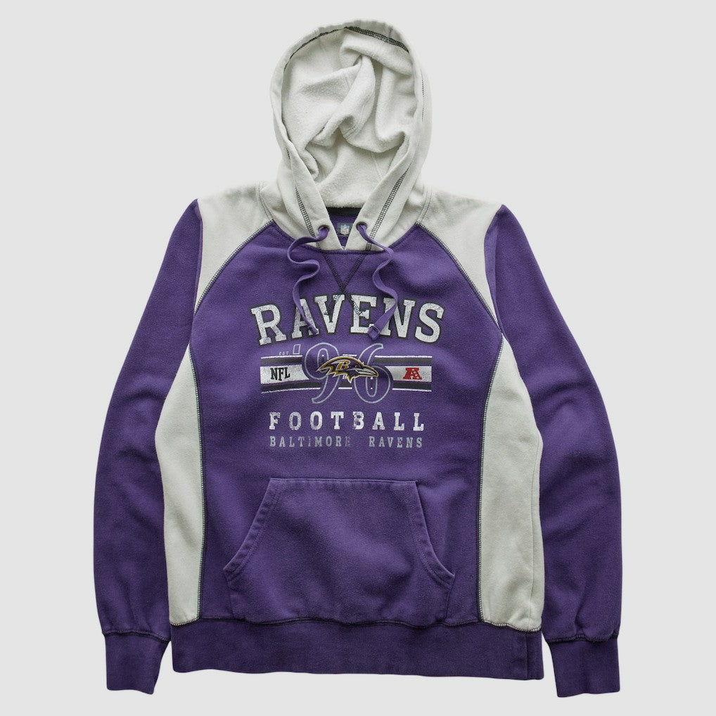Baltimore Ravens NFL 2010s Hooded Pullover Sweatshirt - Purple Vintage - Fanatics