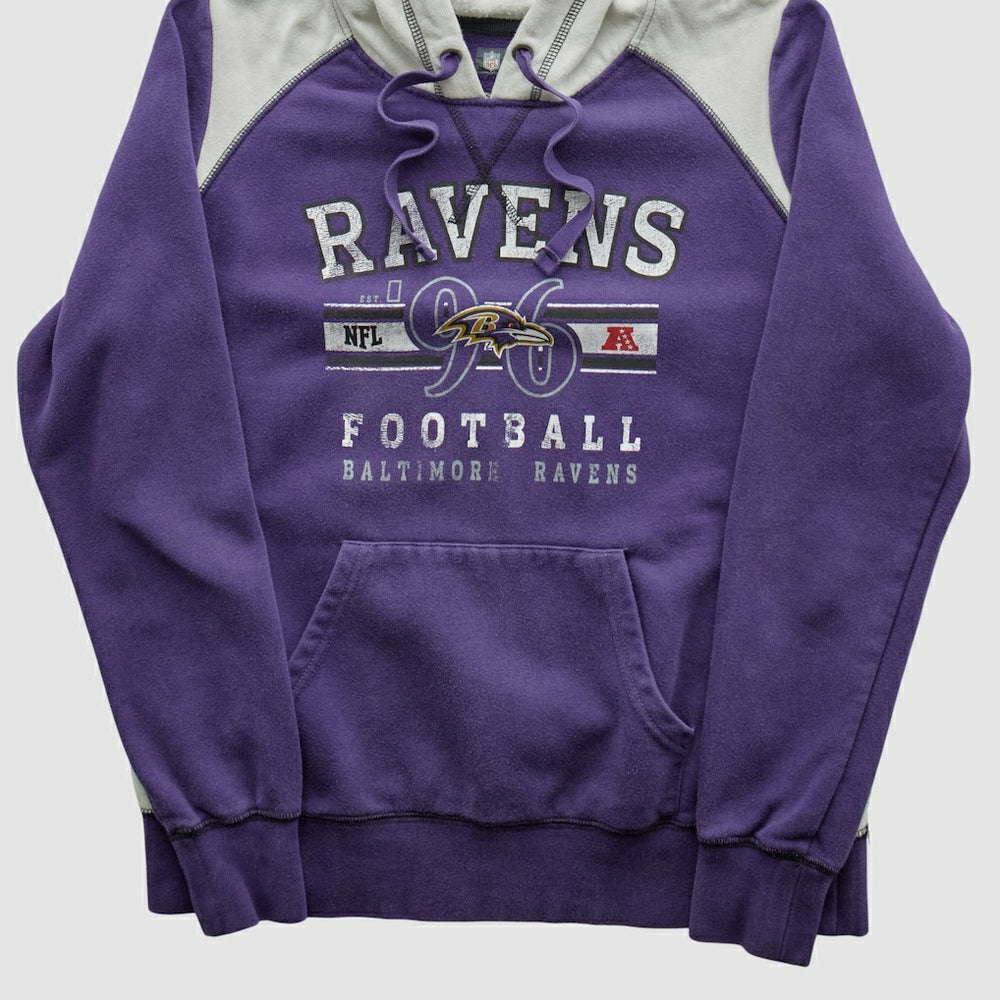 Baltimore Ravens NFL 2010s Hooded Pullover Sweatshirt - Purple Vintage - Fanatics