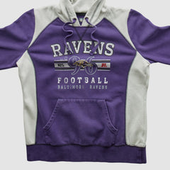 Baltimore Ravens NFL 2010s Hooded Pullover Sweatshirt - Purple Vintage - Fanatics