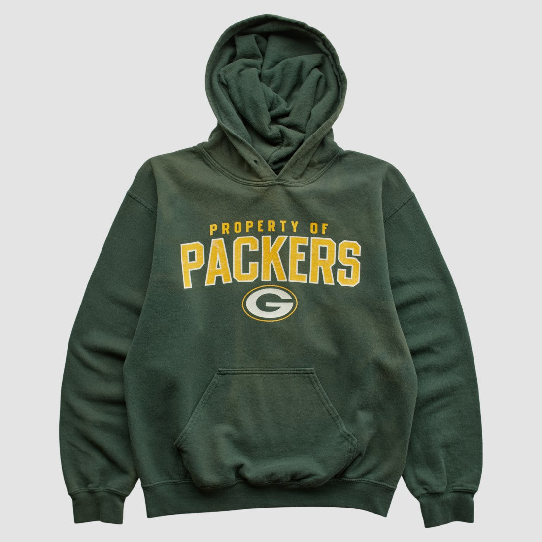 Green Bay Packers Reebok 2000s Hooded Pullover Sweatshirt - Green Vintage - Fanatics