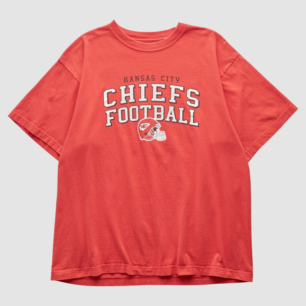 Kansas City Chiefs Reebok 2000s T-shirt - Red Vintage - Fanatics