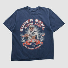 New England Patriots 2002 T-shirt - Navy Vintage - Fanatics