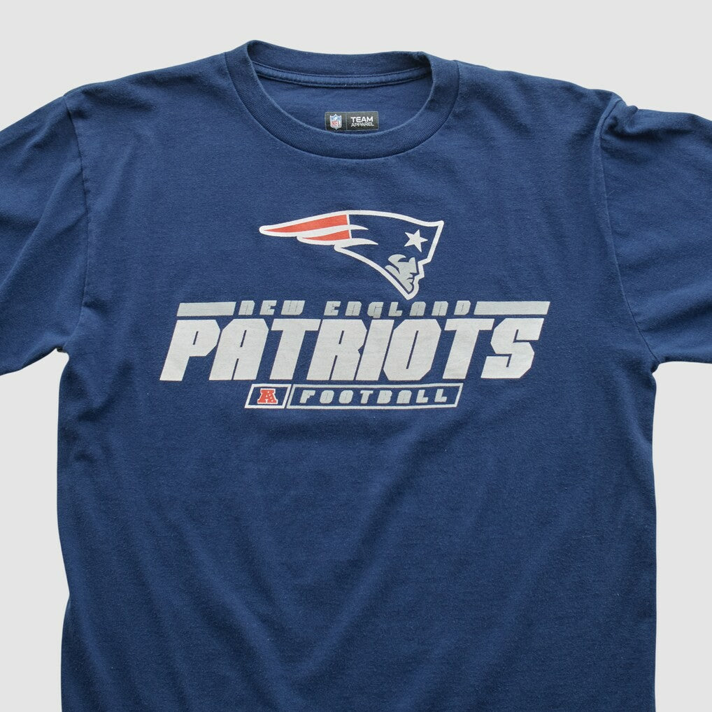 New England Patriots NFL 2010s Long Sleeve T-shirt - Navy Vintage - Fanatics
