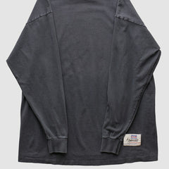 Pittsburgh Steelers 90s Long Sleeve T-shirt - Charcoal Vintage - Fanatics