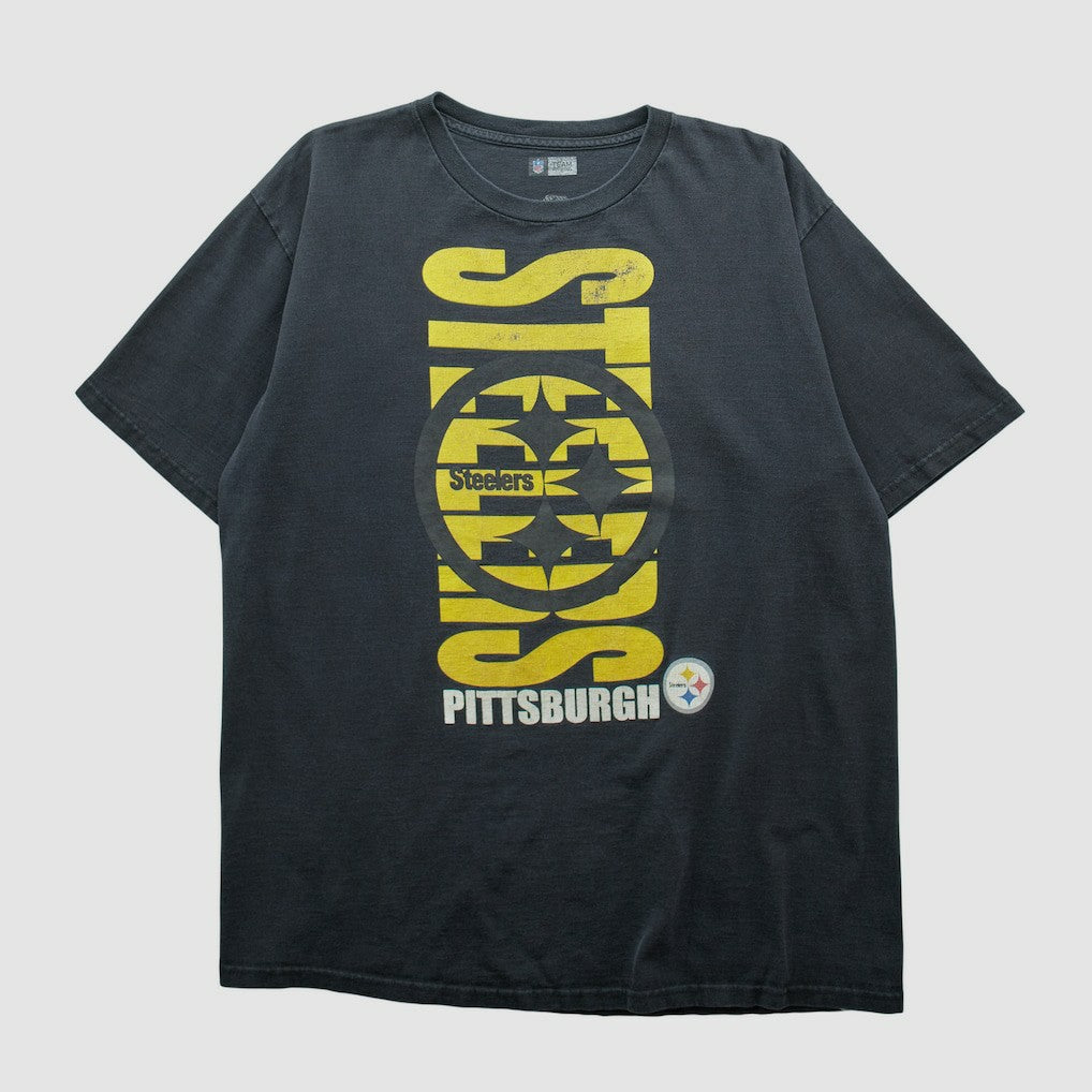 Pittsburgh Steelers NFL 2000s T-shirt - Black Vintage - Fanatics
