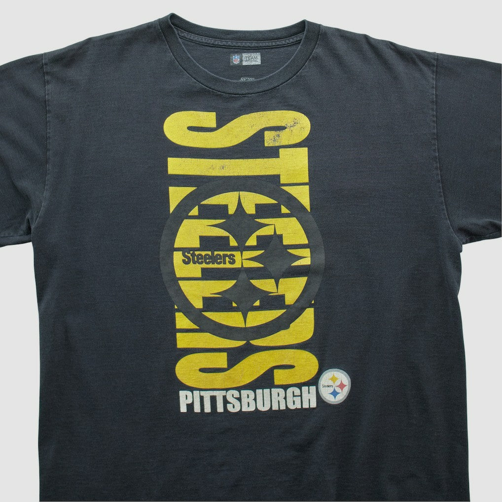 Pittsburgh Steelers NFL 2000s T-shirt - Black Vintage - Fanatics