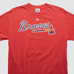 Atlanta Braves Majestic 2010 T-shirt Outlet