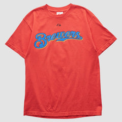 Milwaukee Brewers Majestic 2000s T-shirt Discount