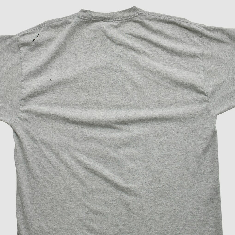 New England Patriots Reebok 2000s T-shirt - Heather Gray Vintage - Fanatics