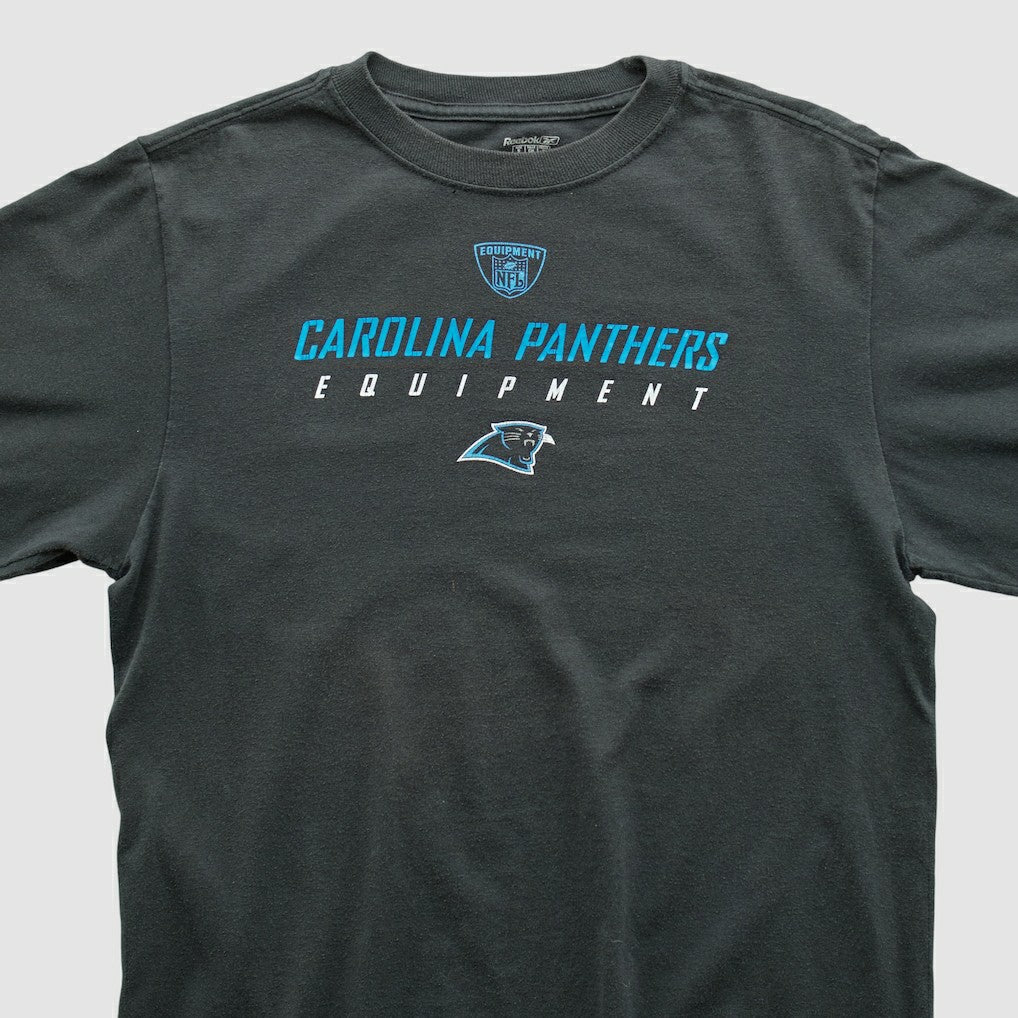 Carolina Panthers Reebok 2000s Long Sleeve T-shirt - Black Vintage - Fanatics