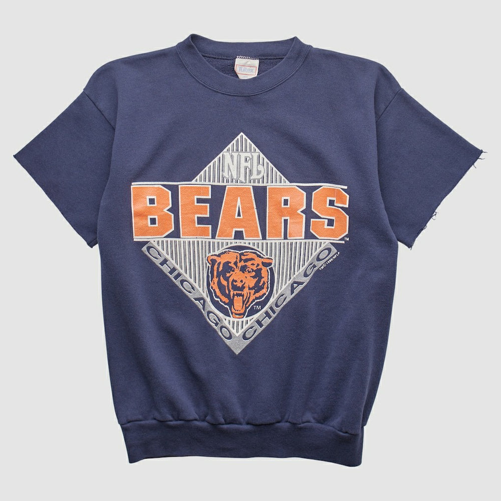 Chicago Bears Tultex 90s Pullover Sweatshirt - Navy Vintage - Fanatics