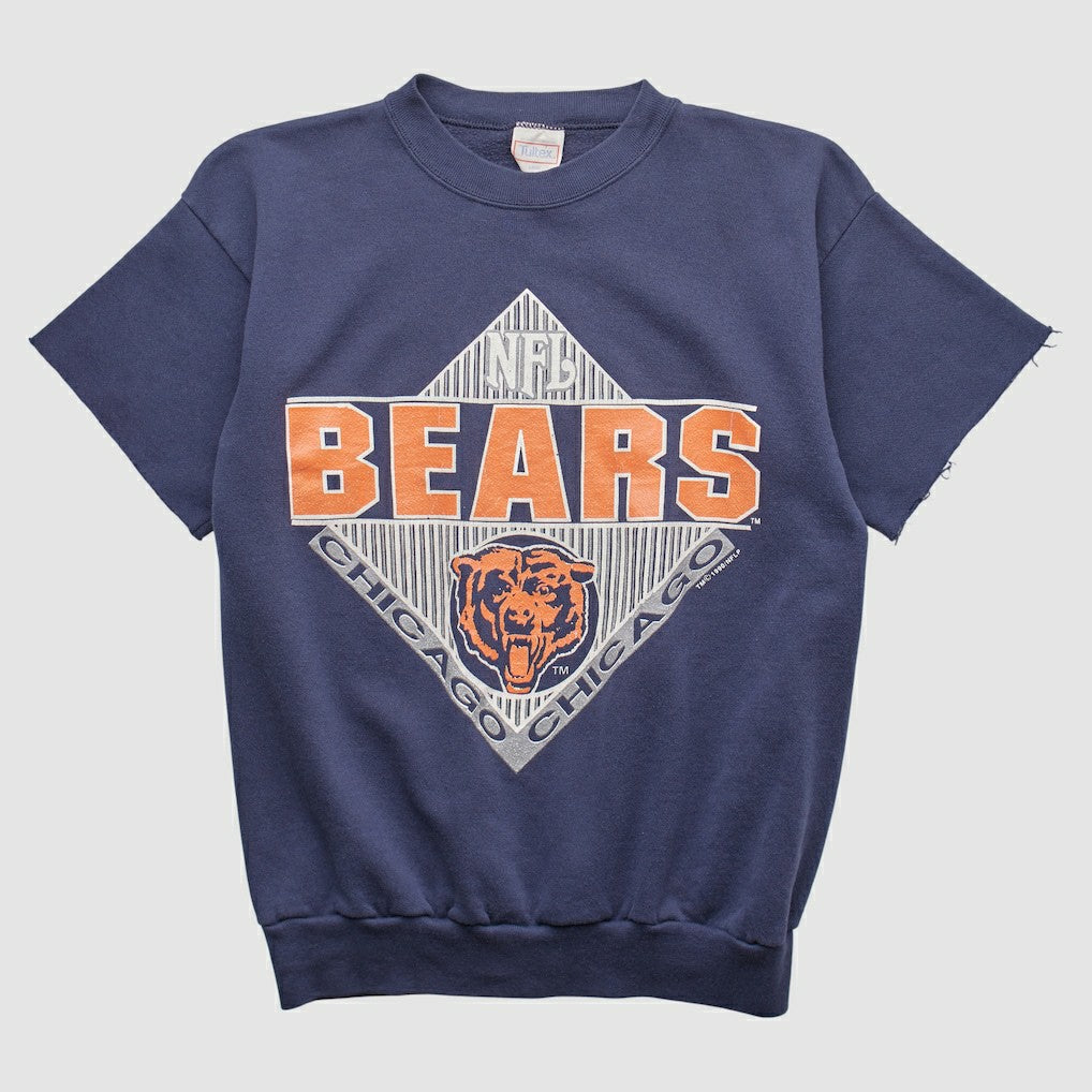 Chicago Bears Tultex 90s Pullover Sweatshirt - Navy Vintage - Fanatics