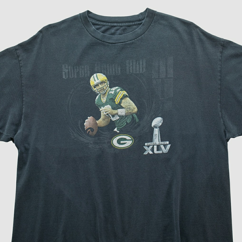 Green Bay Packers Reebok 2011 T-shirt - Charcoal Vintage - Fanatics