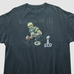 Green Bay Packers Reebok 2011 T-shirt - Charcoal Vintage - Fanatics
