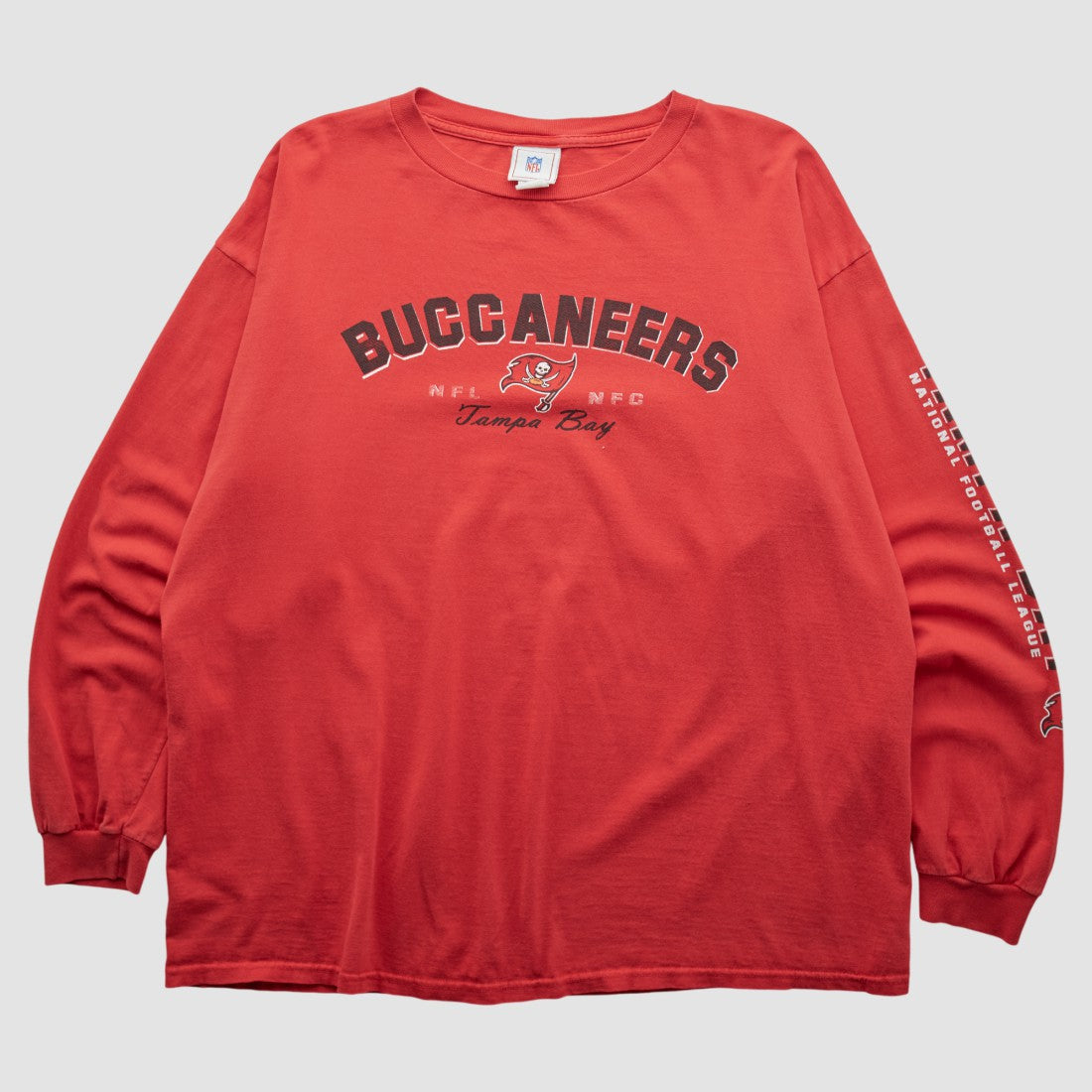 Tampa Bay Buccaneers NFL 2000s Long Sleeve T-shirt - Red Vintage - Fanatics