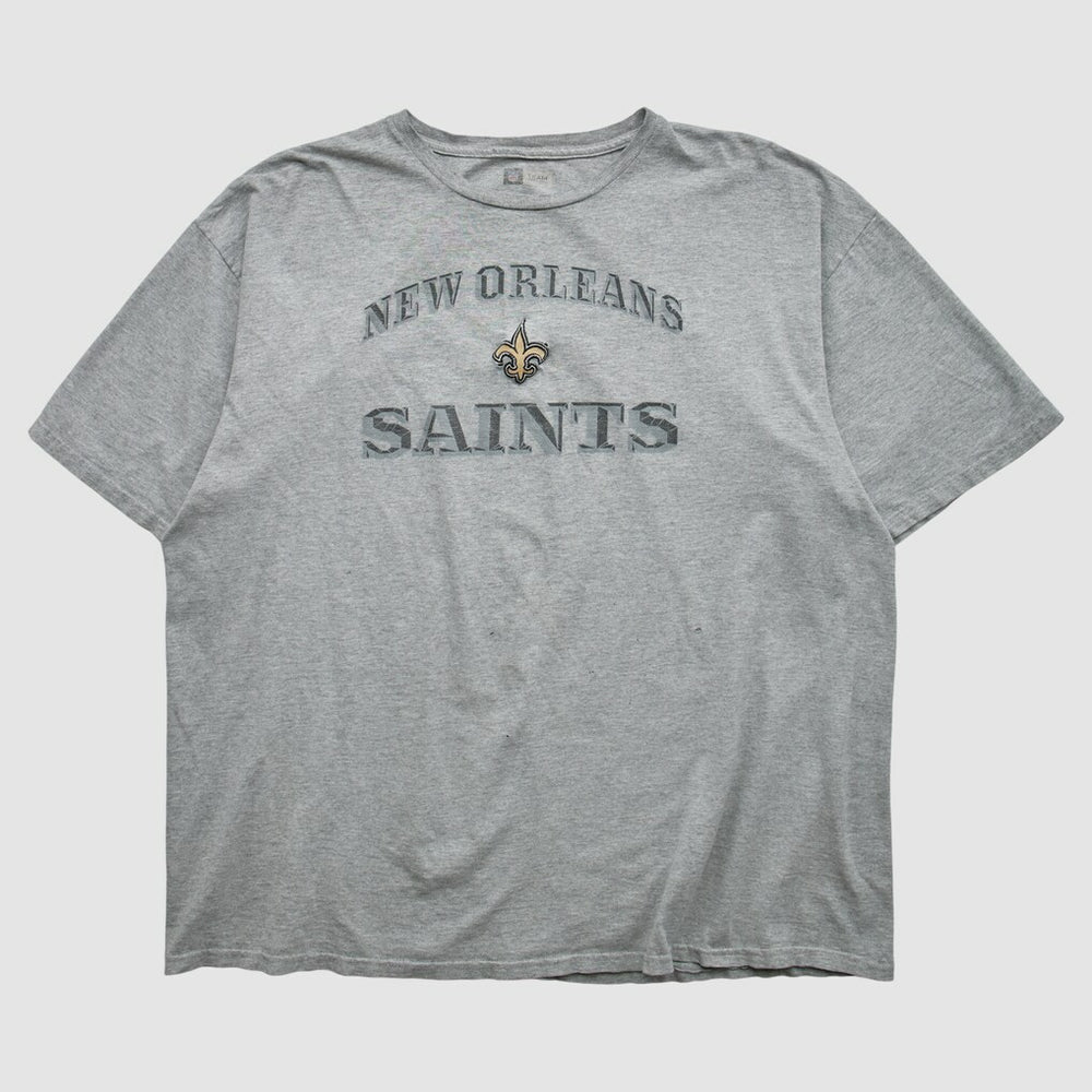 New Orleans Saints NFL 2000s T-shirt - Heather Gray Vintage - Fanatics
