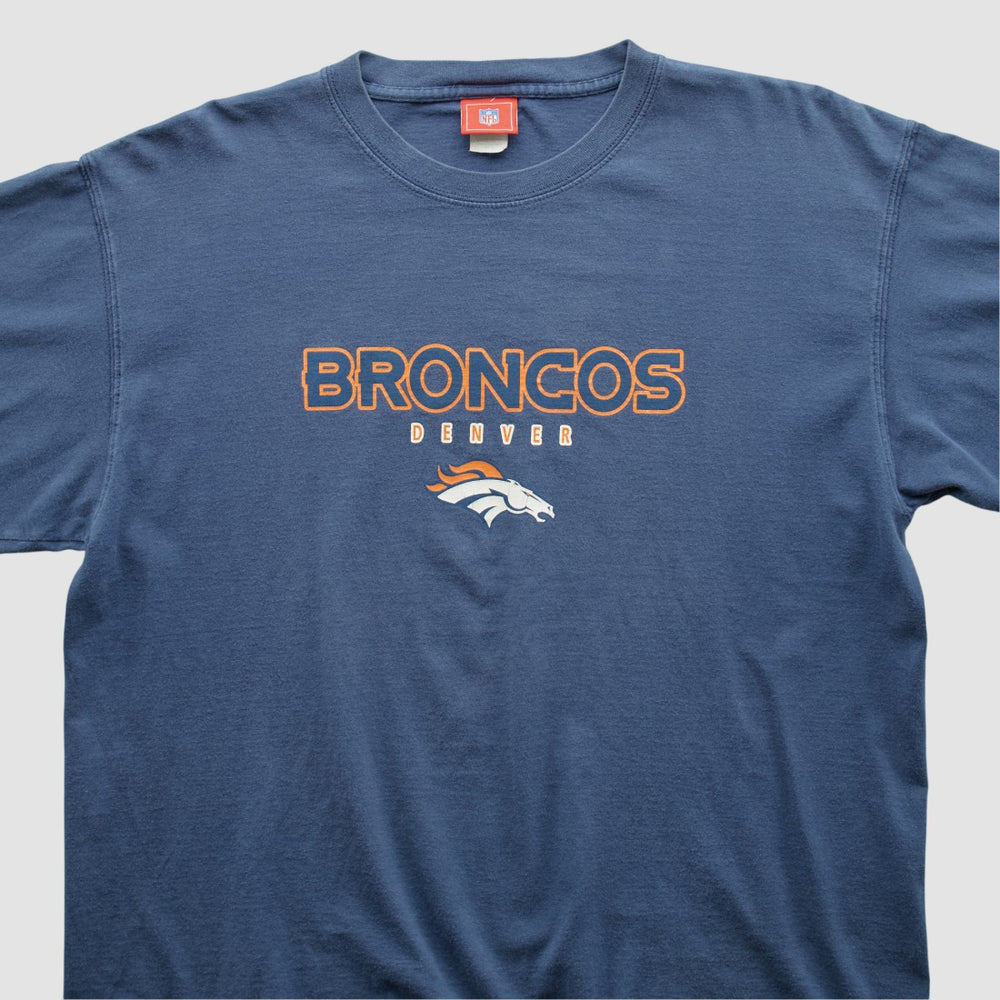 Denver Broncos NFL 2000s T-shirt - Blue Vintage - Fanatics