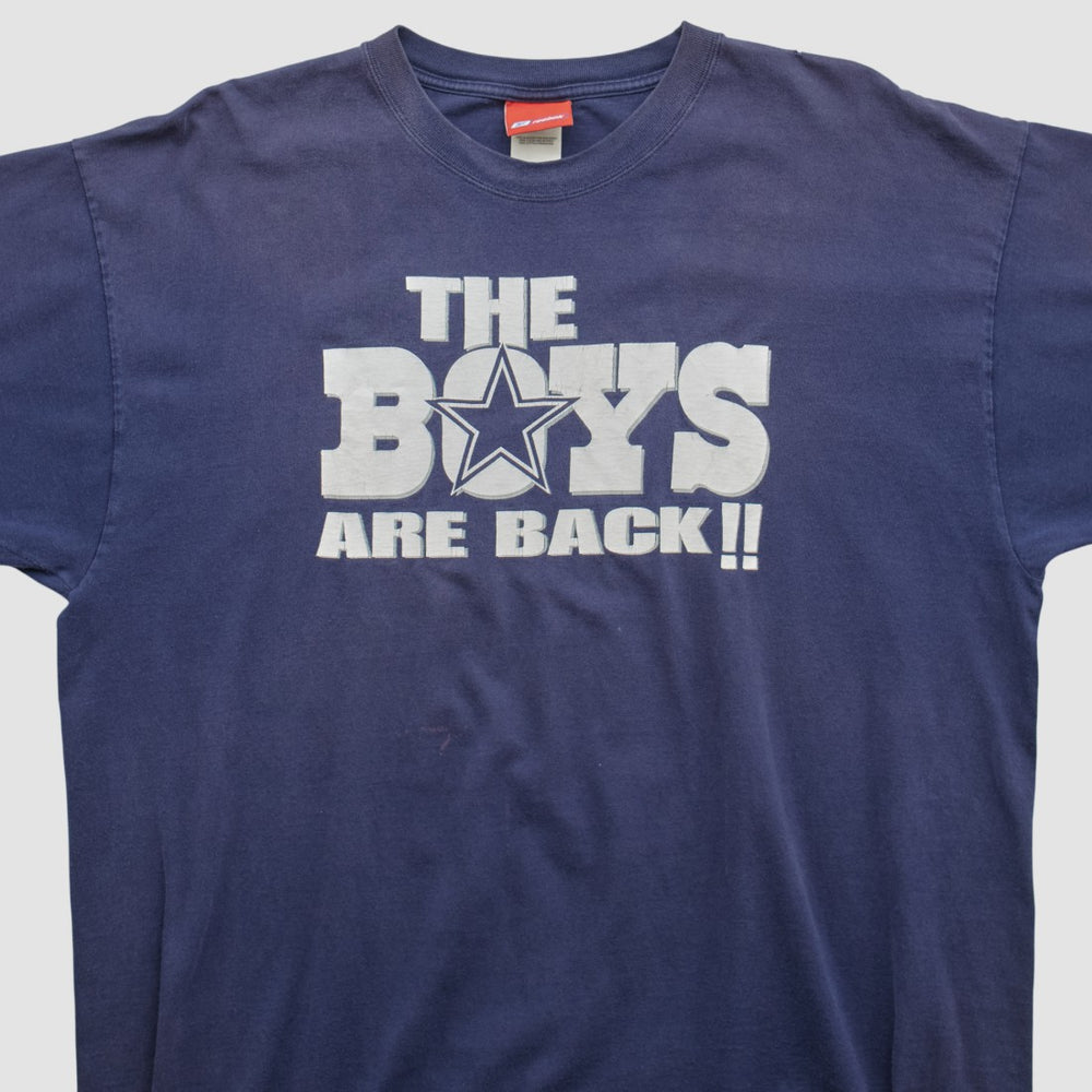 Dallas Cowboys Reebok 2000s T-shirt - Navy Vintage - Fanatics