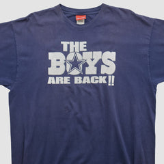 Dallas Cowboys Reebok 2000s T-shirt - Navy Vintage - Fanatics