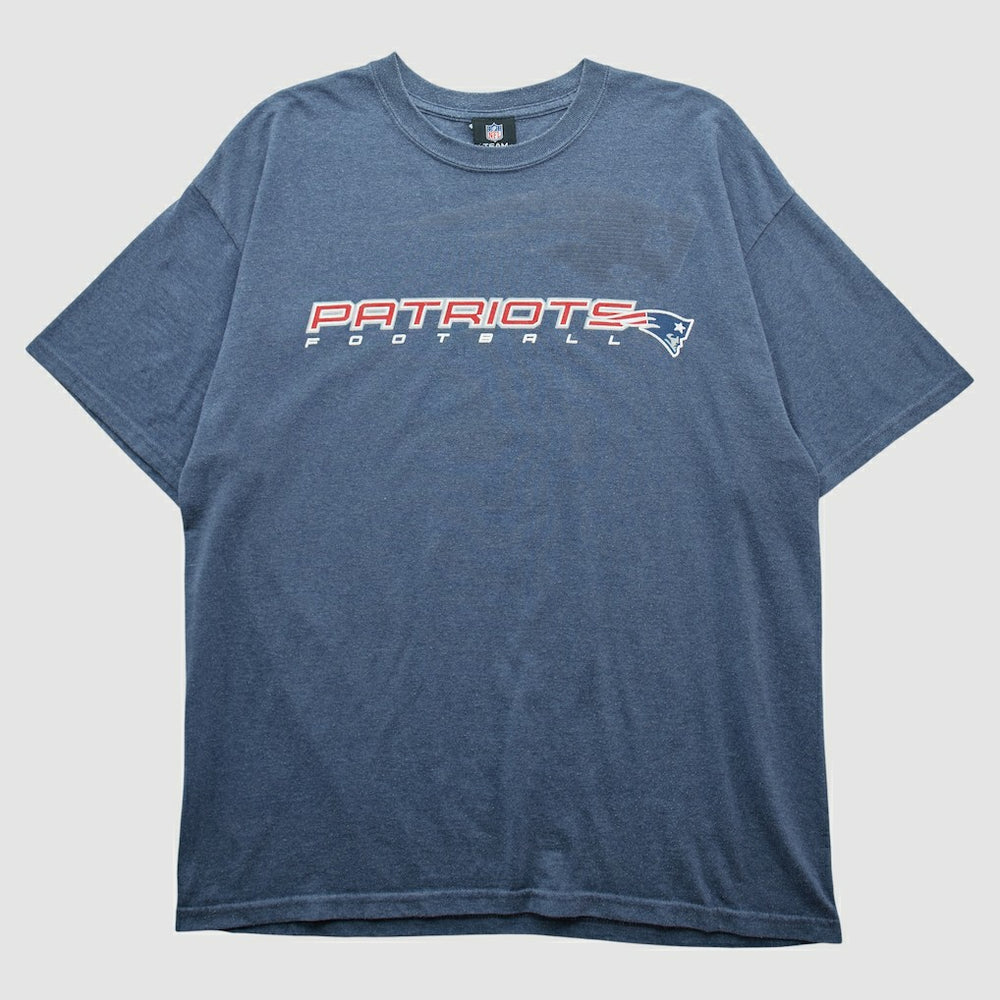 New England Patriots NFL 2010s T-shirt - Blue Vintage - Fanatics