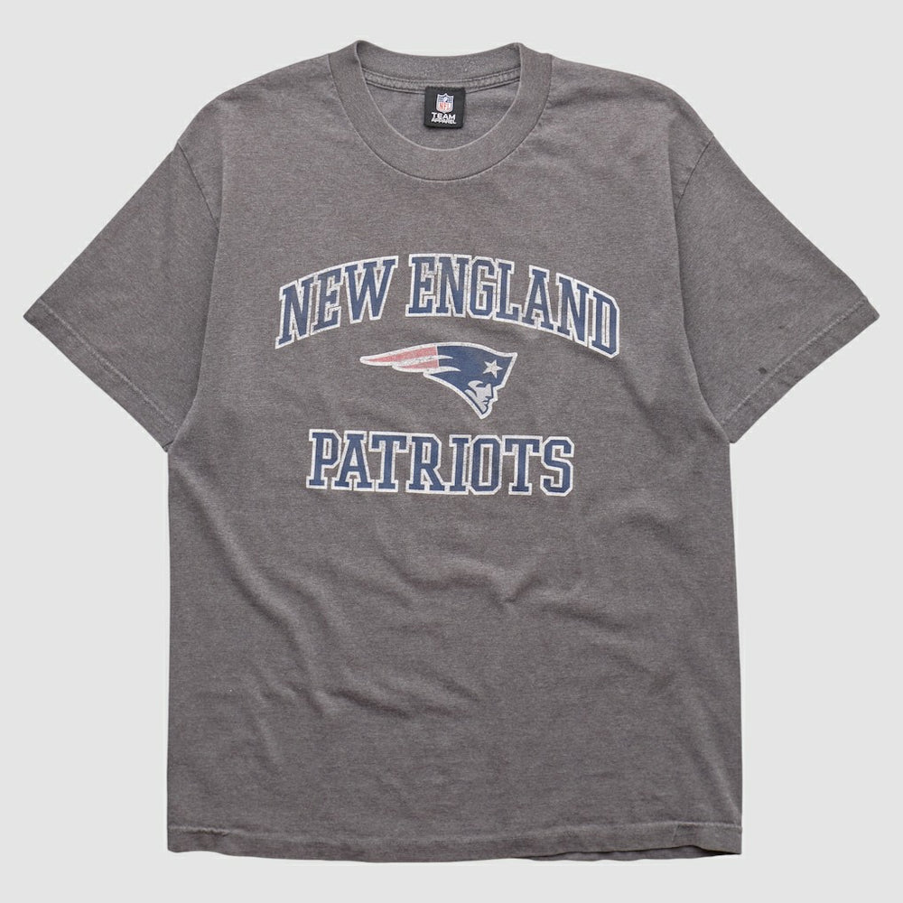 New England Patriots NFL 2010s T-shirt - Heather Gray Vintage - Fanatics