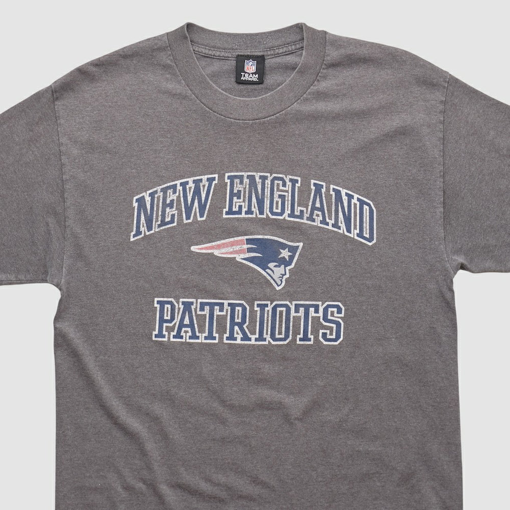 New England Patriots NFL 2010s T-shirt - Heather Gray Vintage - Fanatics