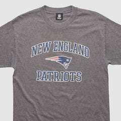 New England Patriots NFL 2010s T-shirt - Heather Gray Vintage - Fanatics