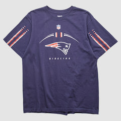 New England Patriots Reebok 2000s T-shirt - Navy Vintage - Fanatics